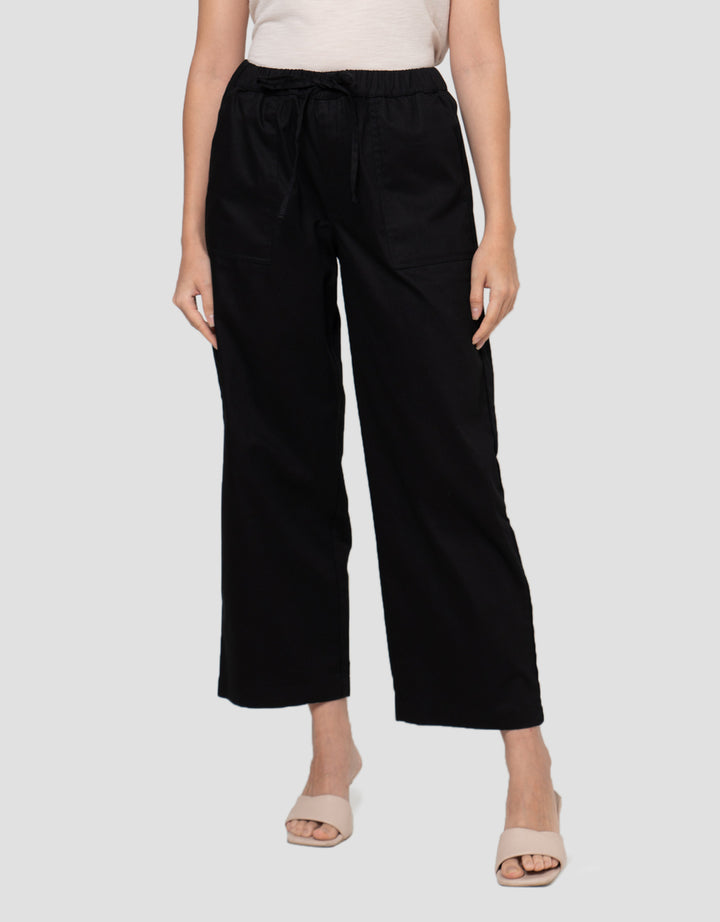 Connexion Full Length Ctn Drawstring Celana Panjang Wanita
