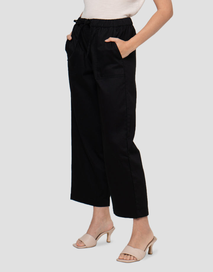 Connexion Full Length Ctn Drawstring Celana Panjang Wanita