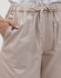 Connexion Full Length Ctn Drawstring Celana Panjang Wanita