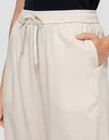 Connexion Full Length Barrel With Drawstring Loose Fit Celana Panjang Wanita