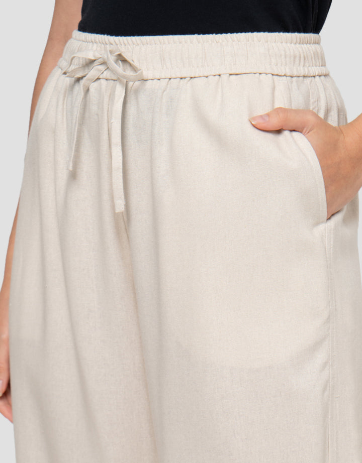 Connexion Full Length Barrel With Drawstring Loose Fit Celana Panjang Wanita