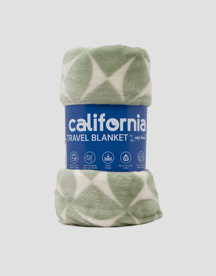 Mxm Blanket Travel Blanket Flanel Rotary Selimut 90X150