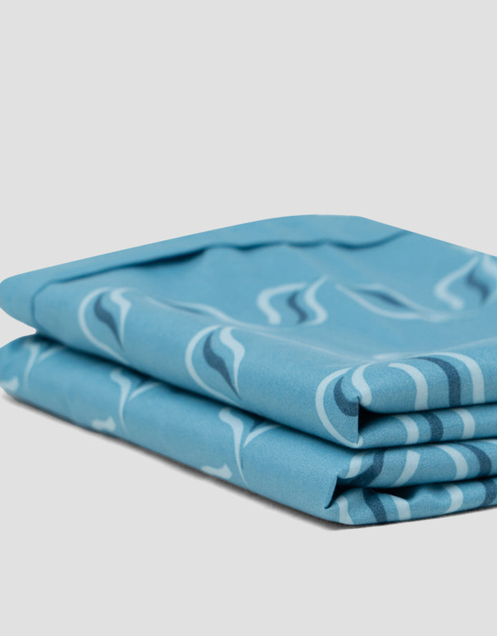 Mxm Hawaii Fitted Sheet Sprei Single Polyester