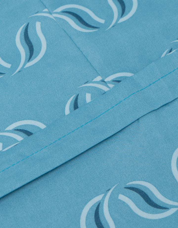 Mxm Hawaii Fitted Sheet Sprei Single Polyester