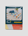 Mxm Hawaii Fitted Sheet Sprei Single 95 Gsm - 120X200X20