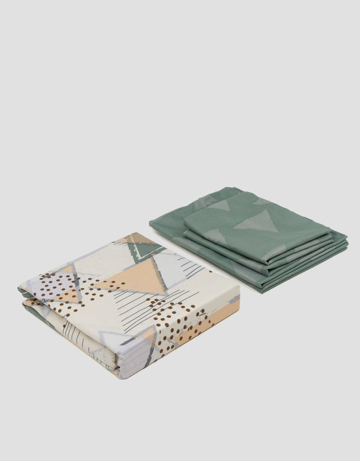 Mxm Hawaii Fitted Sheet Sprei King Hawaii 95 Gsm - 180X200X20
