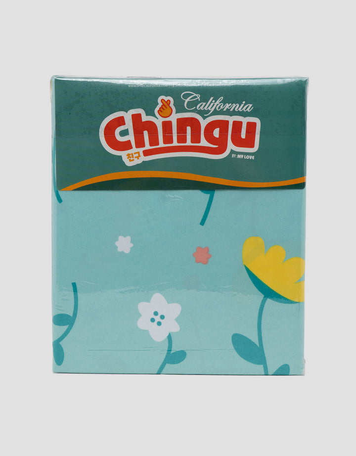 Mxm California Chingu Fitted Sheet Sprei King 105 Gsm - 180X200X20