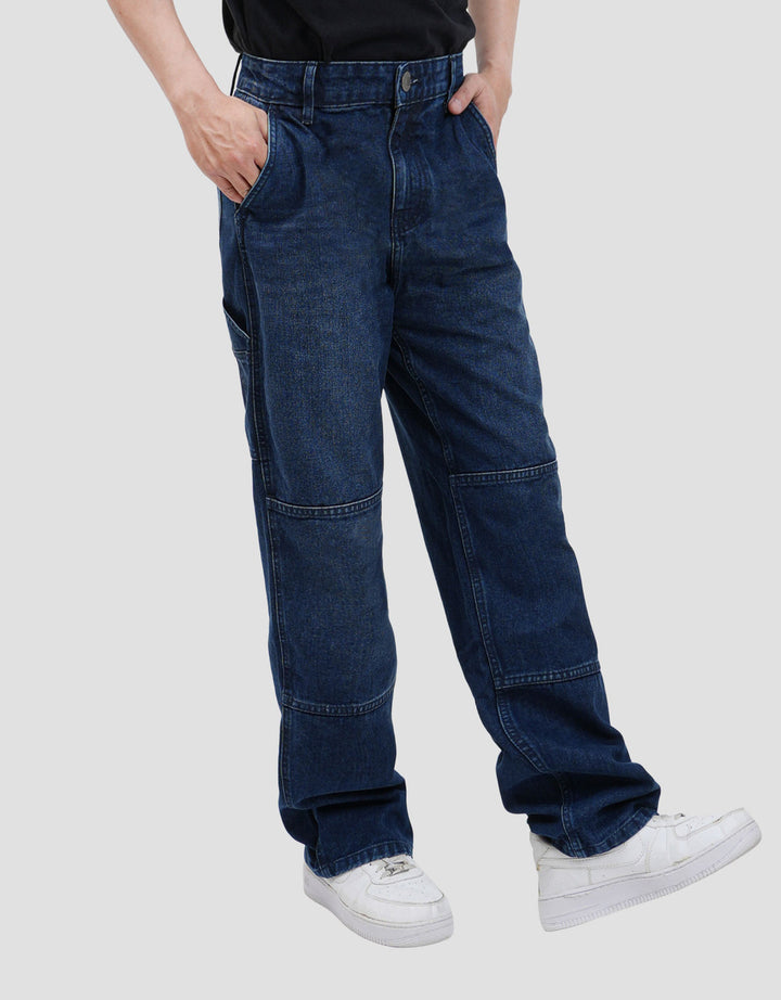 Nevada Cut And Sewn Carpenter Reg Fit Celana Denim Pria