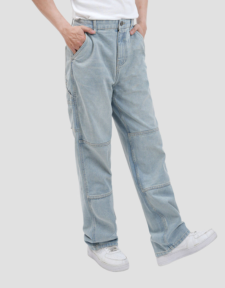 Nevada Cut And Sewn Carpenter Reg Fit Celana Denim Pria