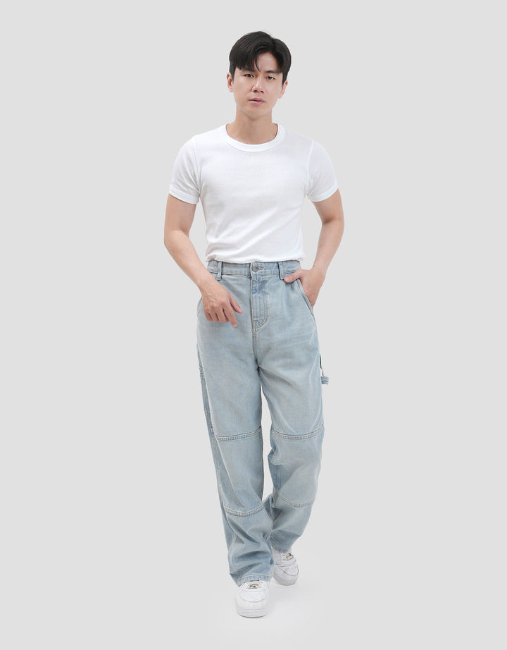 Nevada Cut And Sewn Carpenter Reg Fit Celana Denim Pria