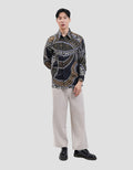 Arjuna Weda Luk Jagating Sekar Kemeja Batik Pria
