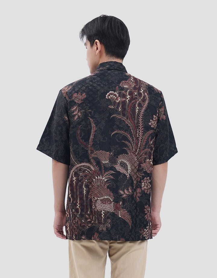 Arjuna Weda Hem Peksi Parang Kemeja Batik Pria