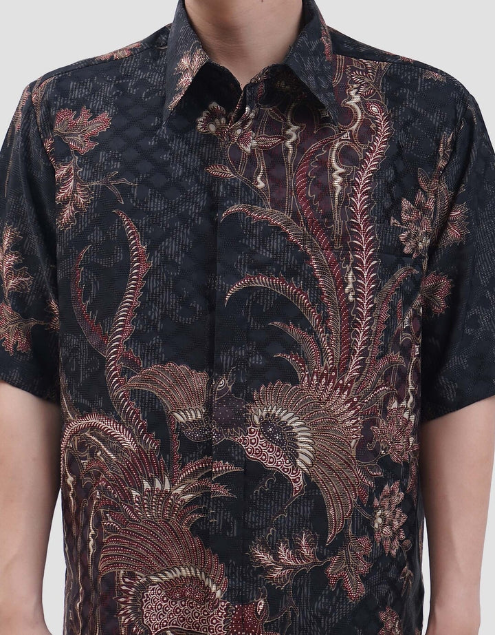 Arjuna Weda Hem Peksi Parang Kemeja Batik Pria