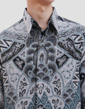 Arjuna Weda Regular Fit Mega Mendung Kemeja Batik Pria