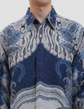 Arjuna Weda Peksi Rerengan Parang Kemeja Batik Pria