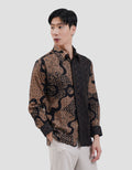 Arjuna Weda Tambal Kemeja Batik Pria