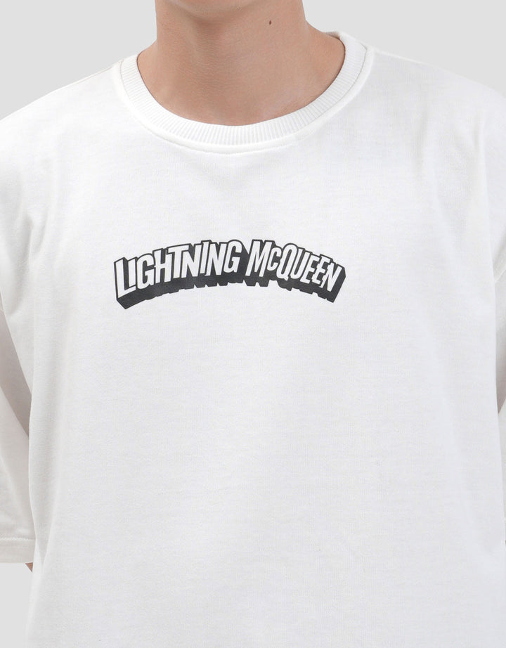 Disney Cars Radiator Springs Backprint Kaos Oversize Pria