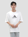 Star Wars Os Doodle All Characters Backprint Kaos Oversize Pria