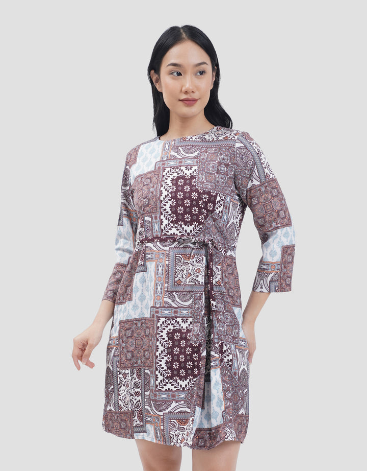 Arjuna Weda Kontemporer Tunik Batik Wanita