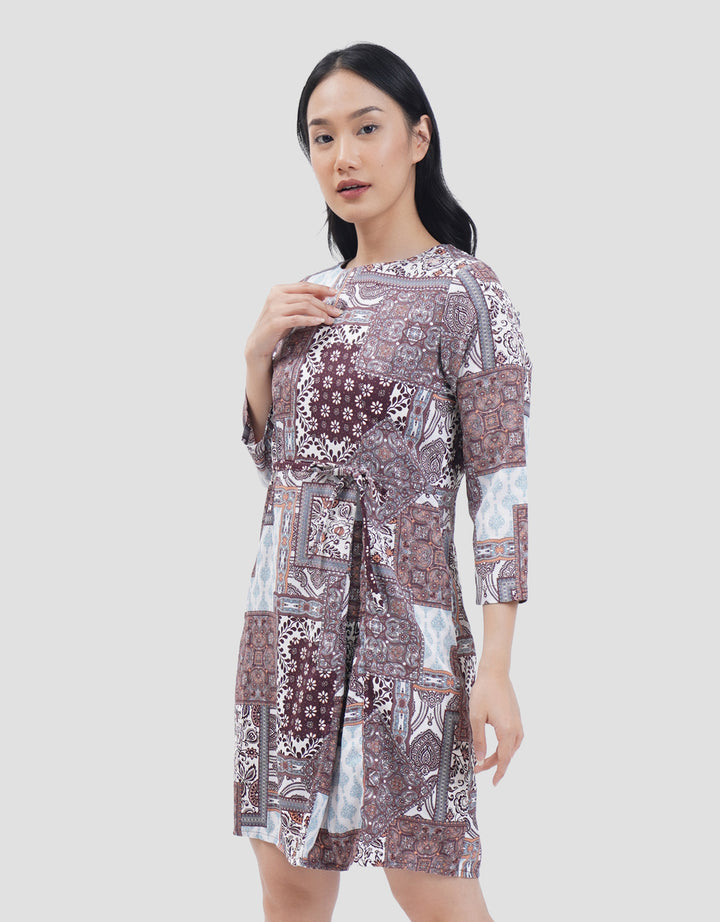 Arjuna Weda Kontemporer Tunik Batik Wanita