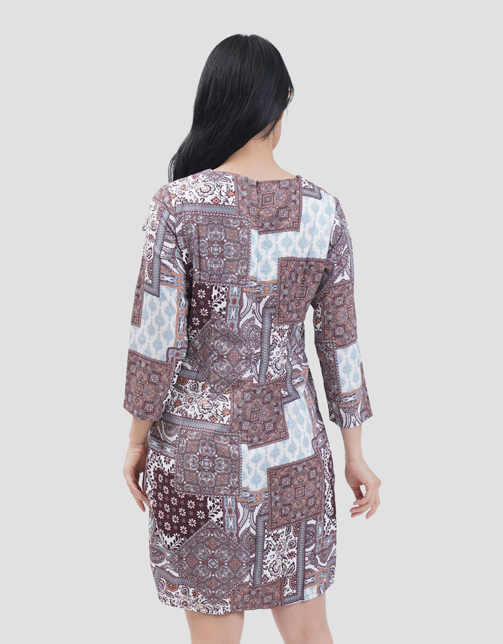 Arjuna Weda Kontemporer Tunik Batik Wanita