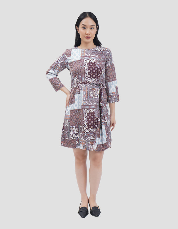 Arjuna Weda Kontemporer Tunik Batik Wanita
