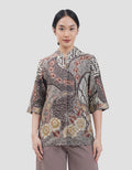 Arjuna Weda Peksi Gandrung Parang Blouse Batik Wanita