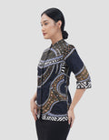 Arjuna Weda Luk Jagating Sekar Blouse Batik Wanita