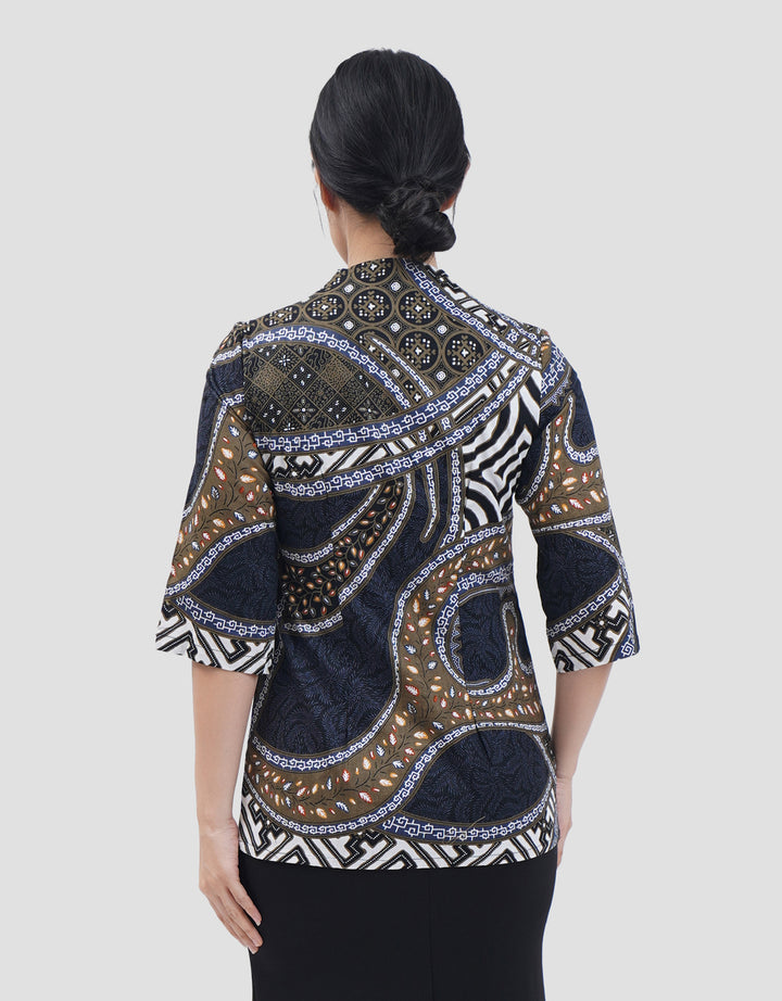 Arjuna Weda Luk Jagating Sekar Blouse Batik Wanita