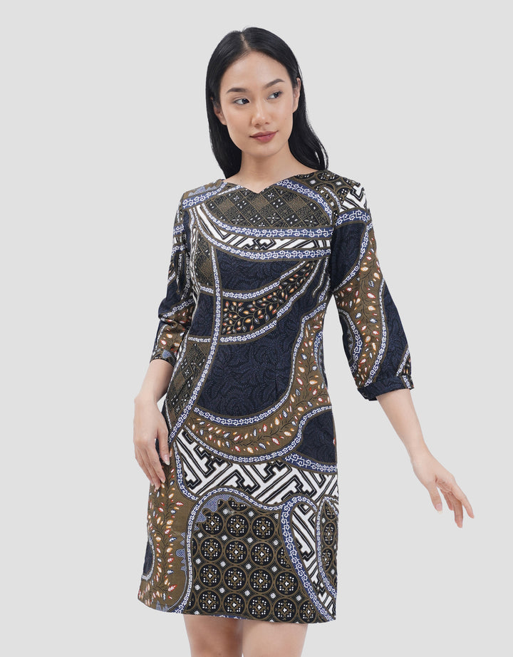 Arjuna Weda Luk Jagating Sekar Sackdress Batik Wanita