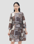 Arjuna Weda Kontemporer Tunik Batik Wanita