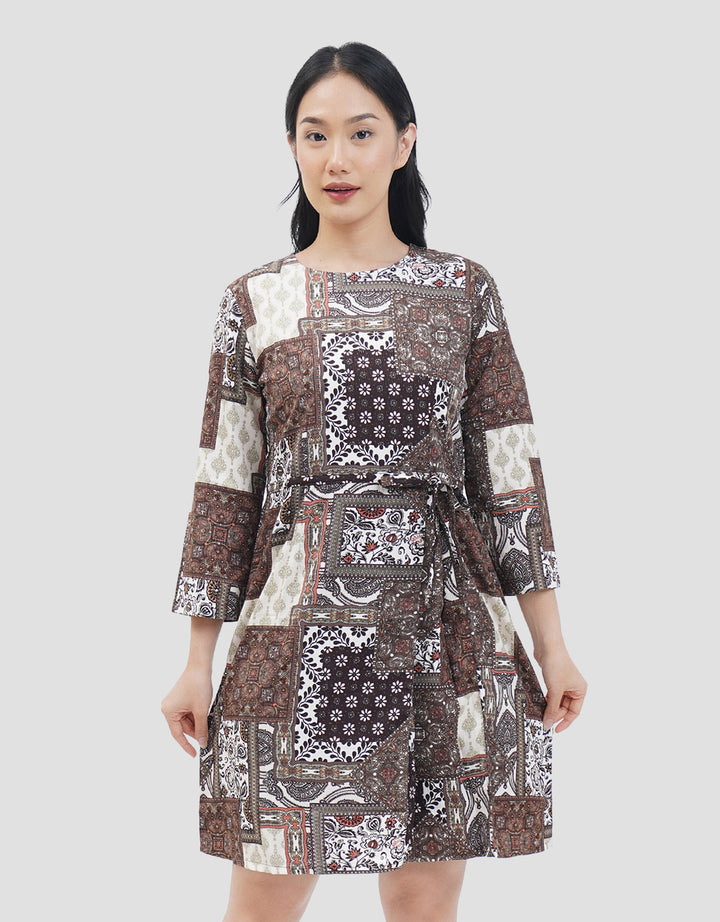 Arjuna Weda Kontemporer Tunik Batik Wanita