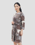 Arjuna Weda Kontemporer Tunik Batik Wanita