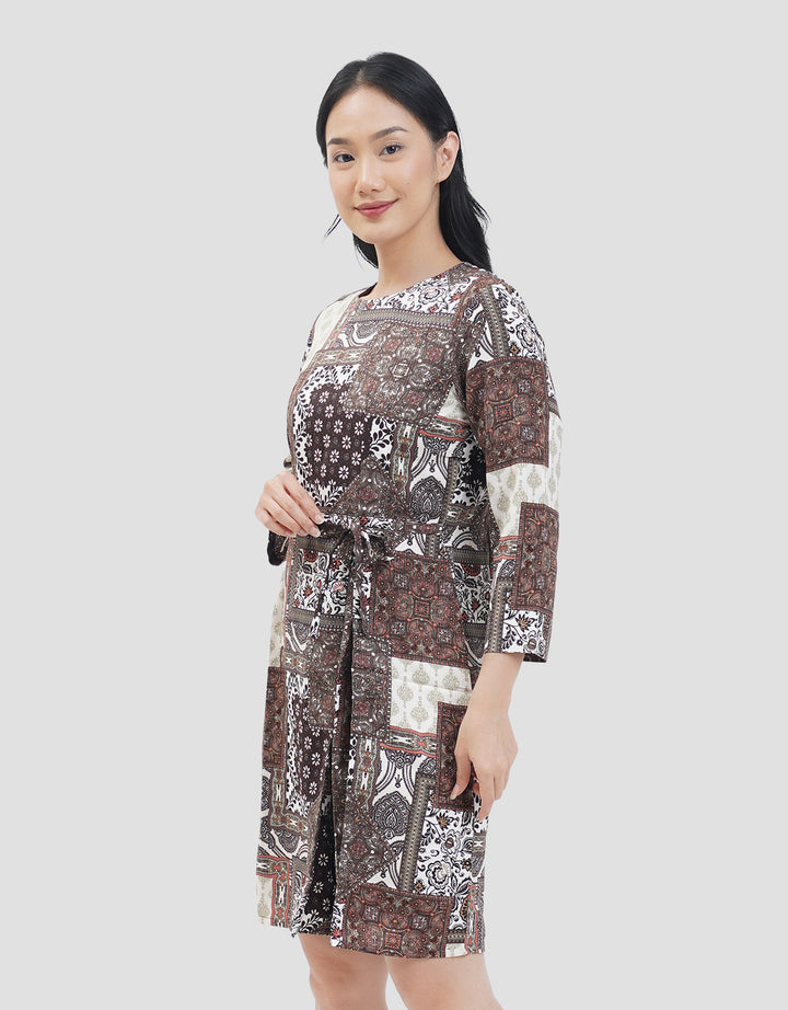 Arjuna Weda Kontemporer Tunik Batik Wanita