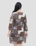 Arjuna Weda Kontemporer Tunik Batik Wanita