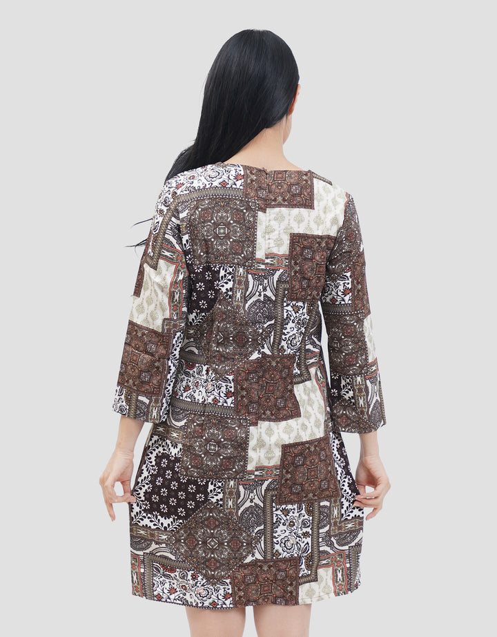 Arjuna Weda Kontemporer Tunik Batik Wanita