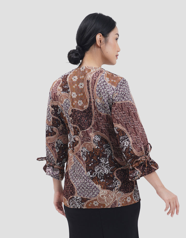 Arjuna Weda Sekar Jagad Blouse Batik Wanita