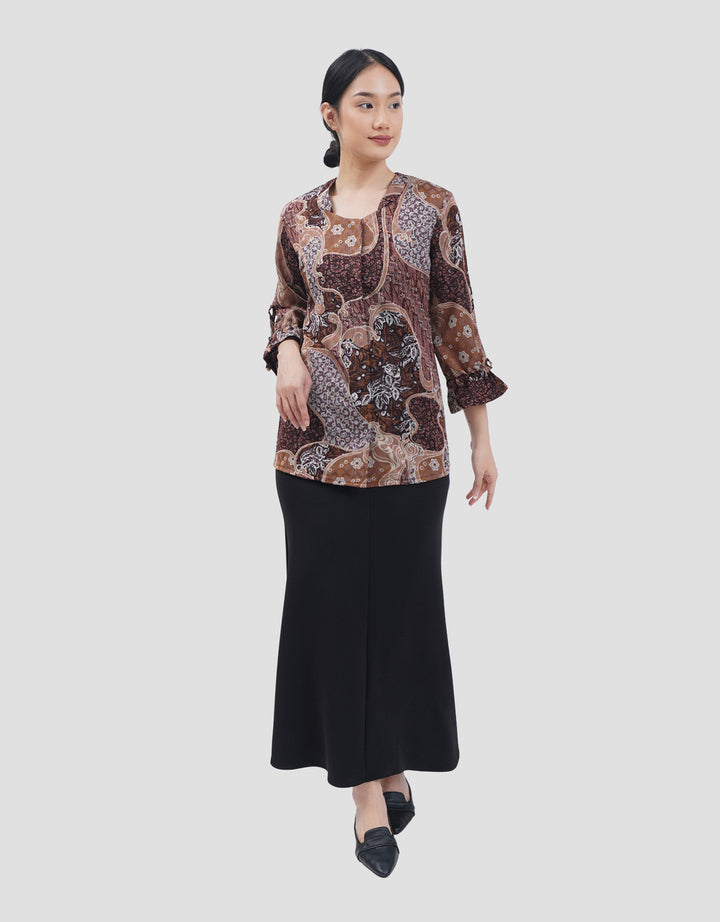 Arjuna Weda Sekar Jagad Blouse Batik Wanita