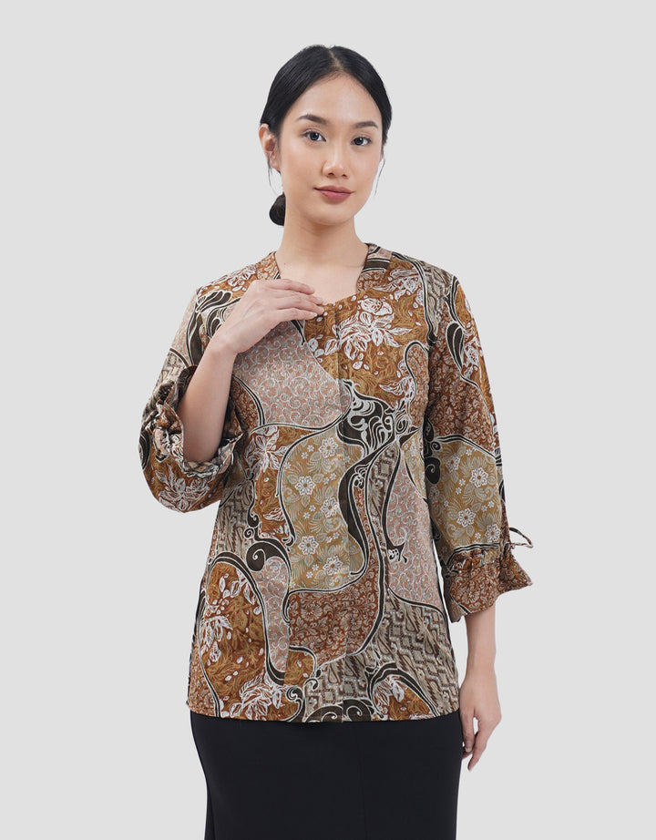 Arjuna Weda Sekar Jagad Blouse Batik Wanita