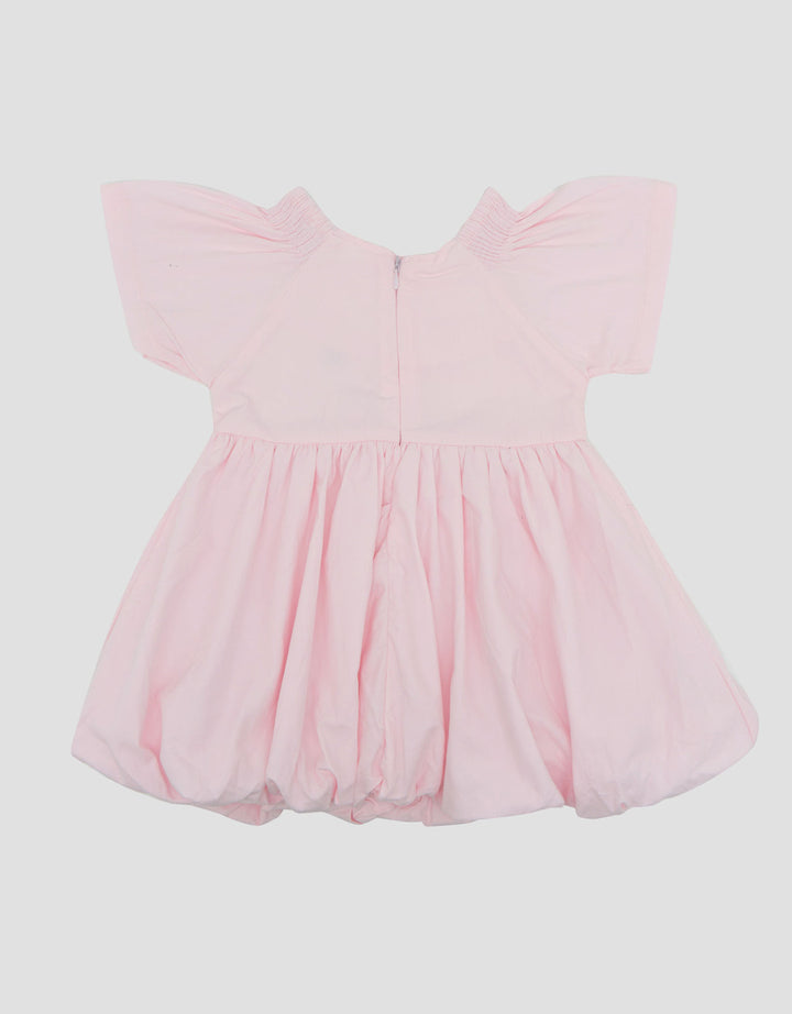 Little M Poplin Baloon Dress Anak Bayi