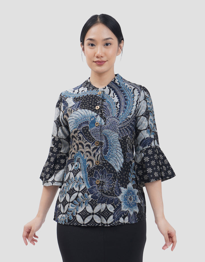 Arjuna Weda Batik Parang Kukilo 2 Blouse Wanita