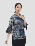 Arjuna Weda Batik Parang Kukilo 2 Blouse Wanita