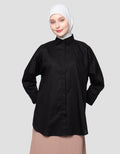 Annisa Woven Kemeja Oversize Wanita