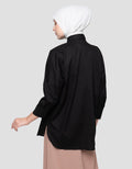 Annisa Woven Kemeja Oversize Wanita