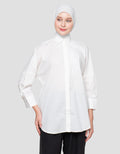 Annisa Woven Kemeja Oversize Wanita