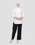 Annisa Woven Kemeja Oversize Wanita