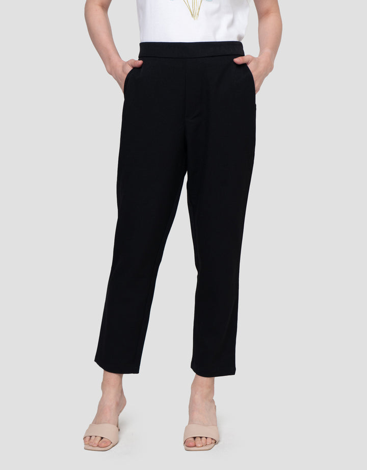 Connexion Basic Poly Ploi 2 Lower Waistband Celana Panjang Wanita