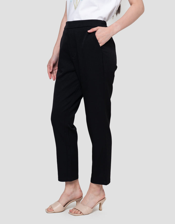 Connexion Basic Poly Ploi 2 Lower Waistband Celana Panjang Wanita