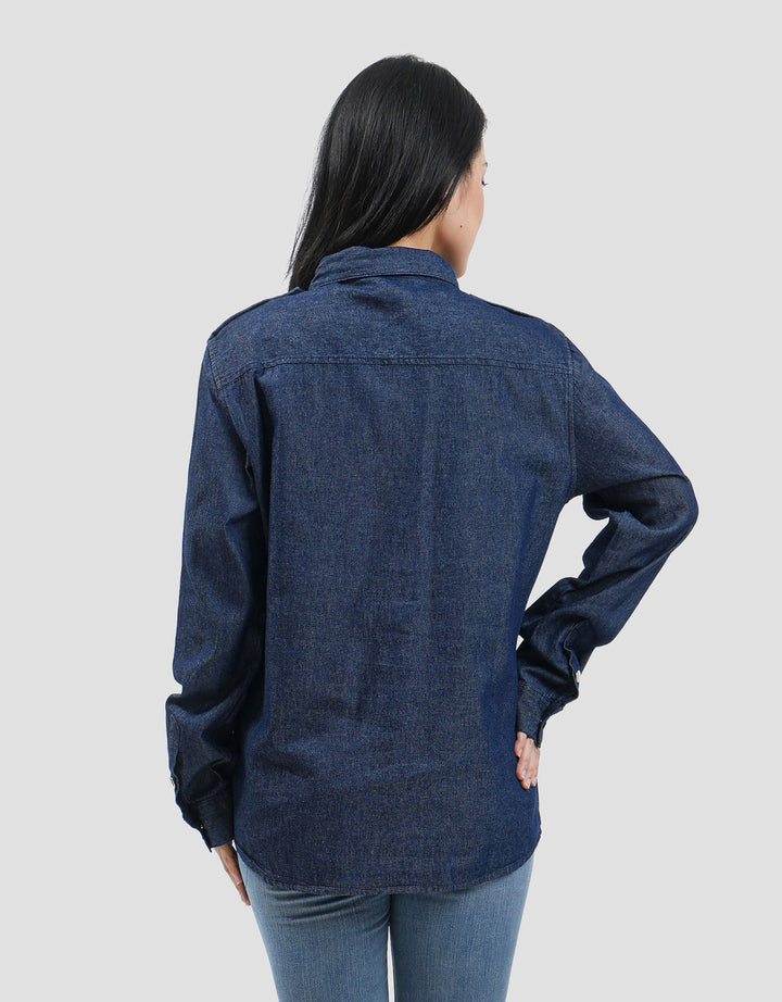 Connexion Trapped W Fornt Pocket Kemeja Wanita