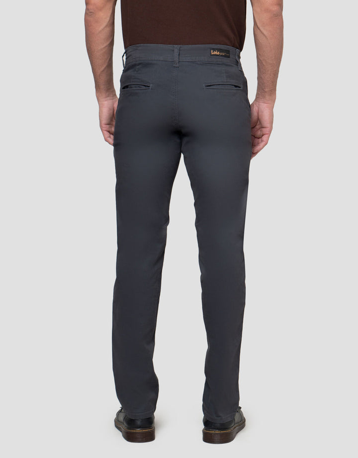 Lois Slim Stretch Fit Celana Chino Hss019Dg Pria
